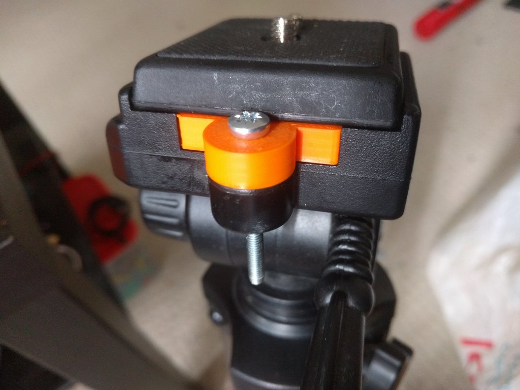 Miranda Pro 3 Tripod quick release plate lock