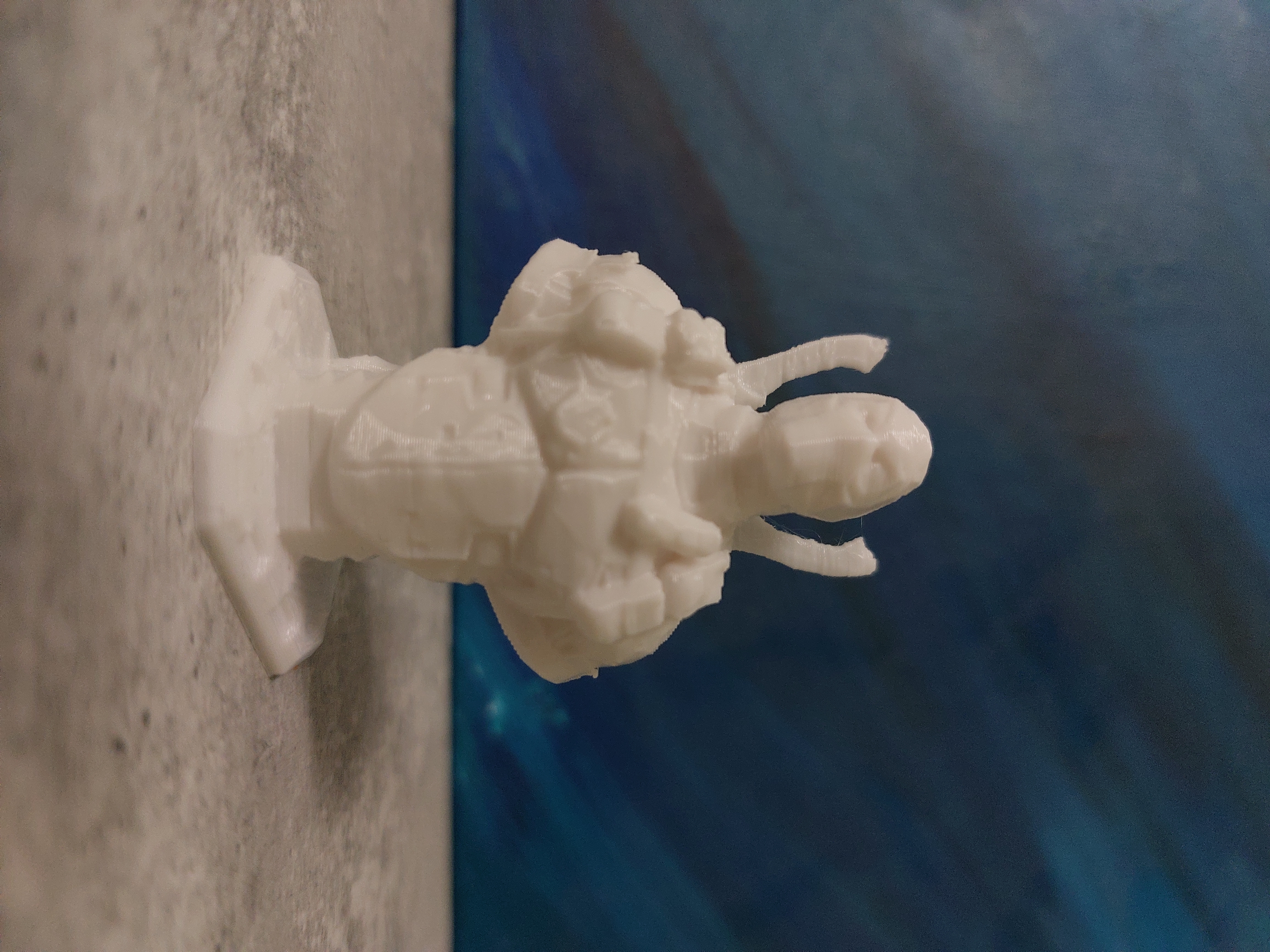 low poly Deadpool Bust
