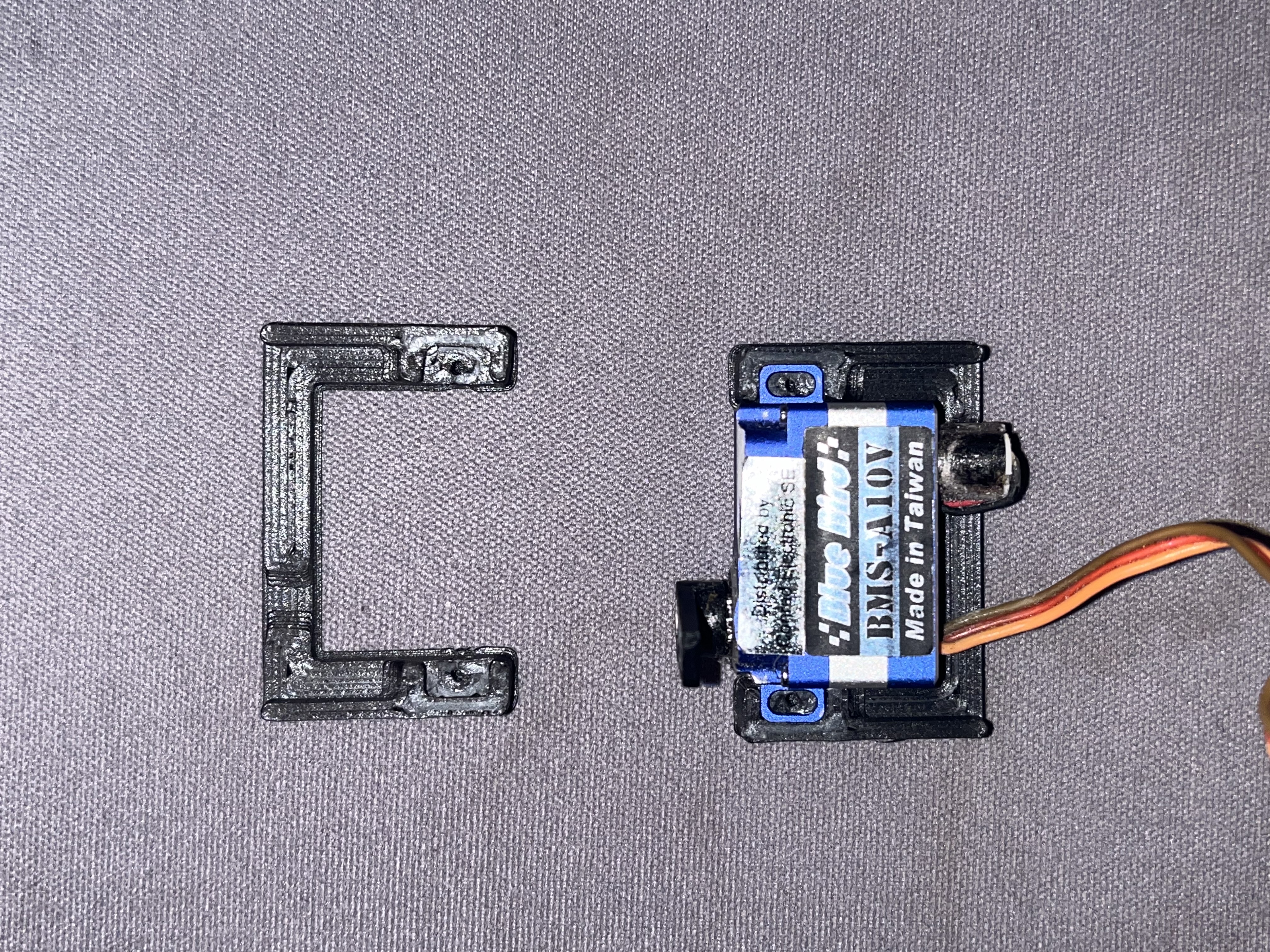 Servo frame for Bluebird BMS-A10v