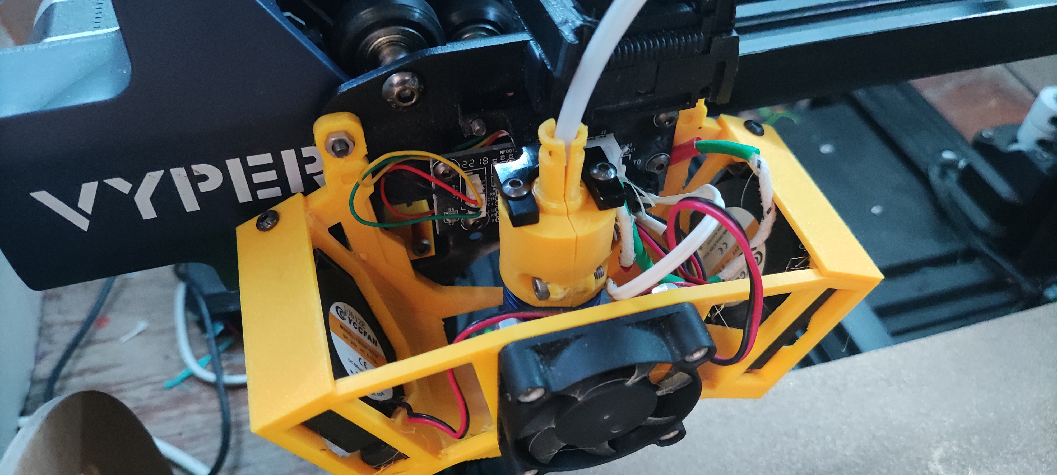 Anycubic Vyper 3DSWAY V6 Volcano Hotend adapter