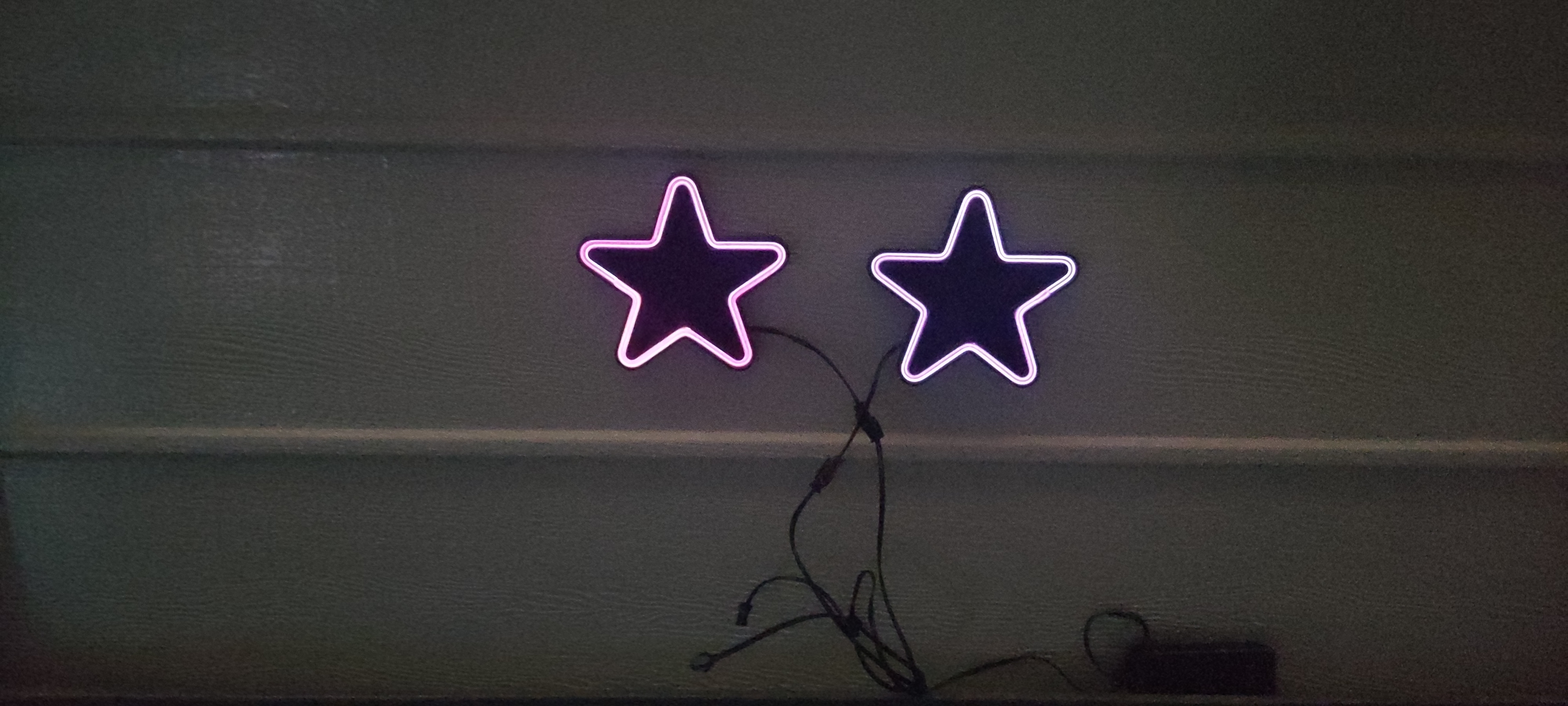 EL wire Star ornament