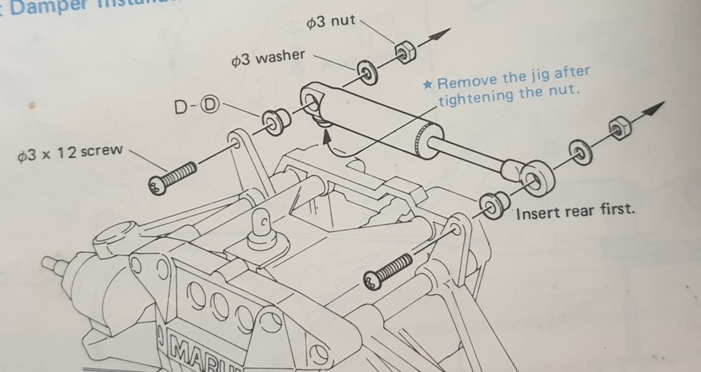 Collars for Shock mounts - Marui Samurai