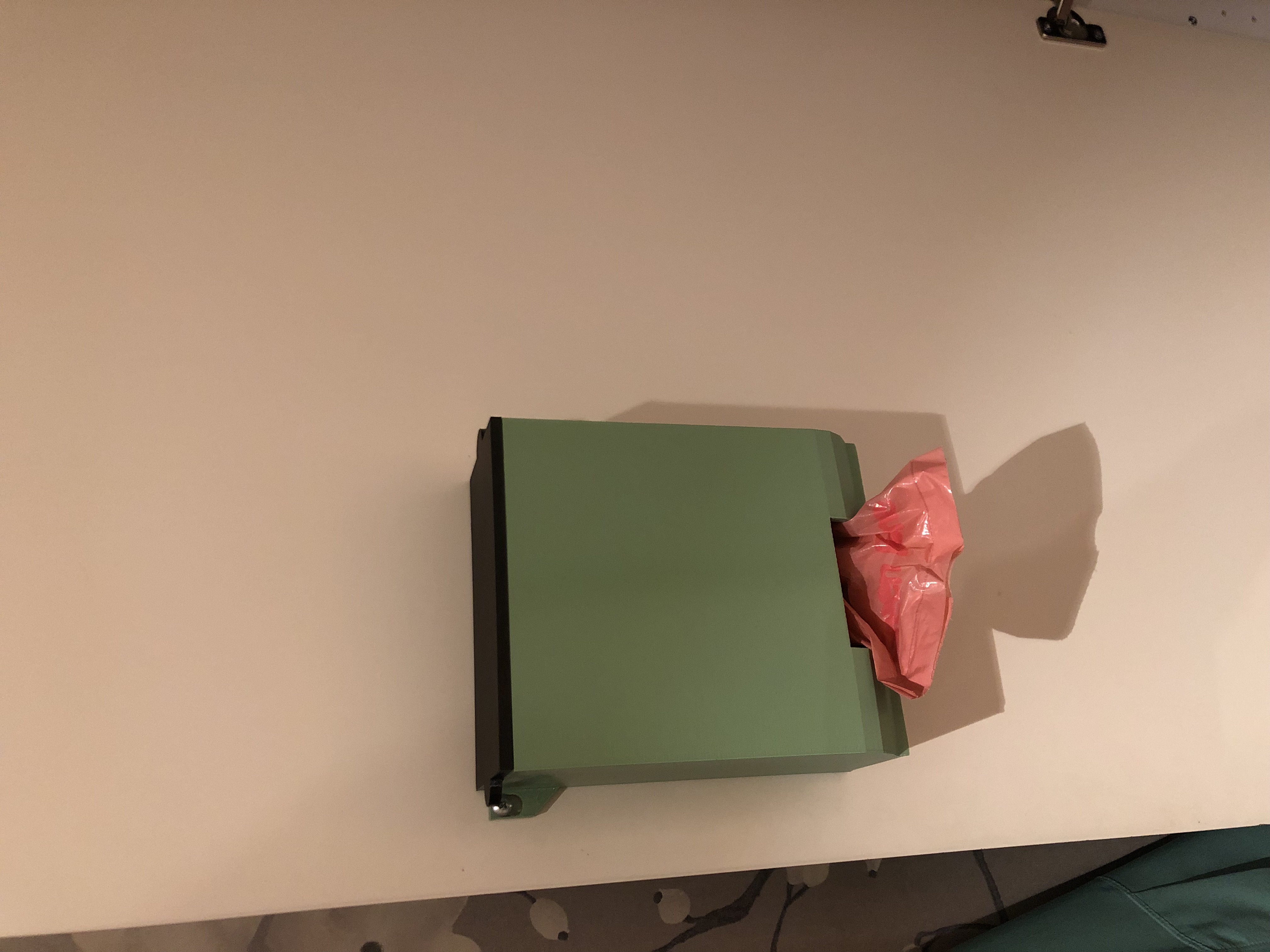Wall-mounted Poop Bag Holder