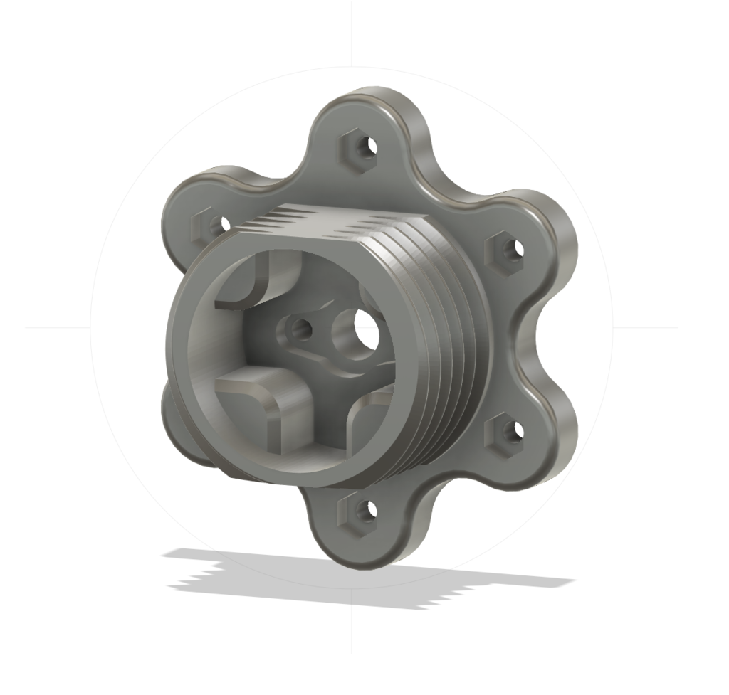 Thrustmaster QR 70mm Universal Hub with 6 Pin DIN Connector