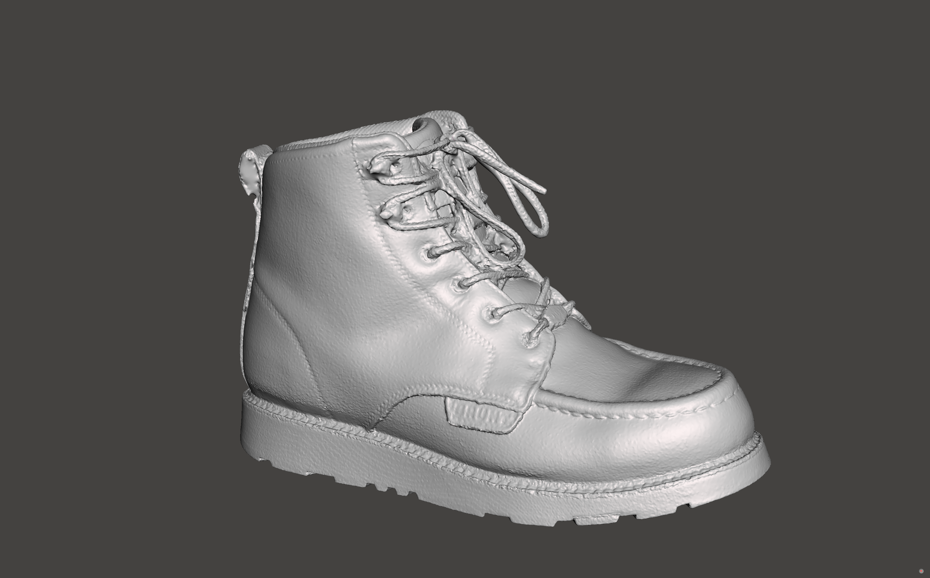 3D Scan of Brunt Leather Boot