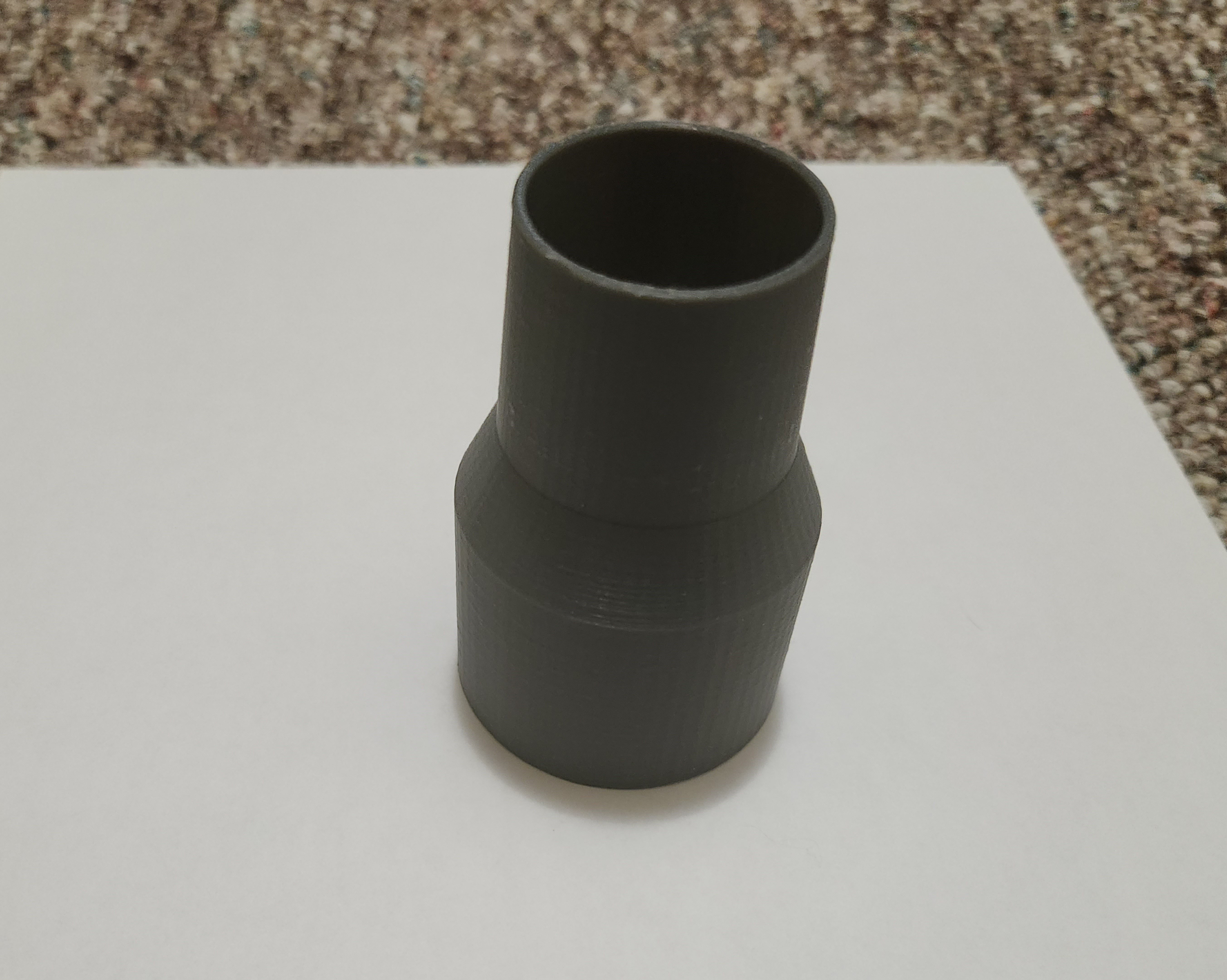 Rigid 4-Gal Shop Vac hose reducer 44.5mm to 35mm