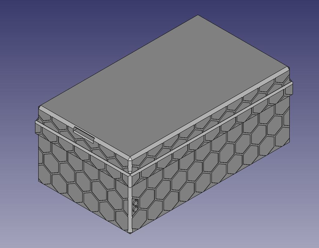 Trampa / MBS battery box for 2 12Ah 6s LiPo batteries