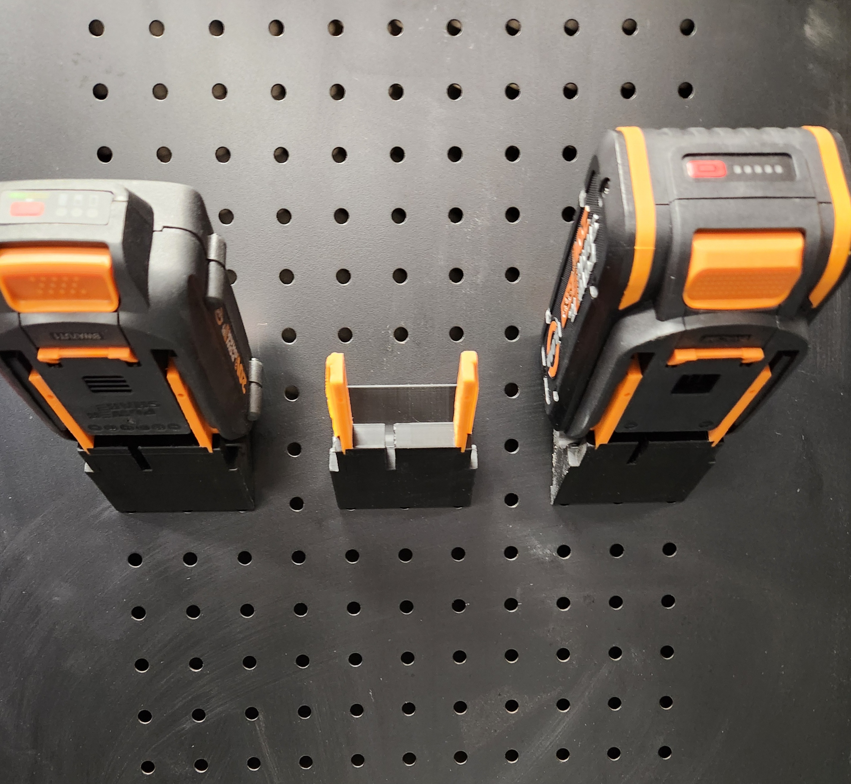 Worx Battery Holder for 1 Inch Pegboard