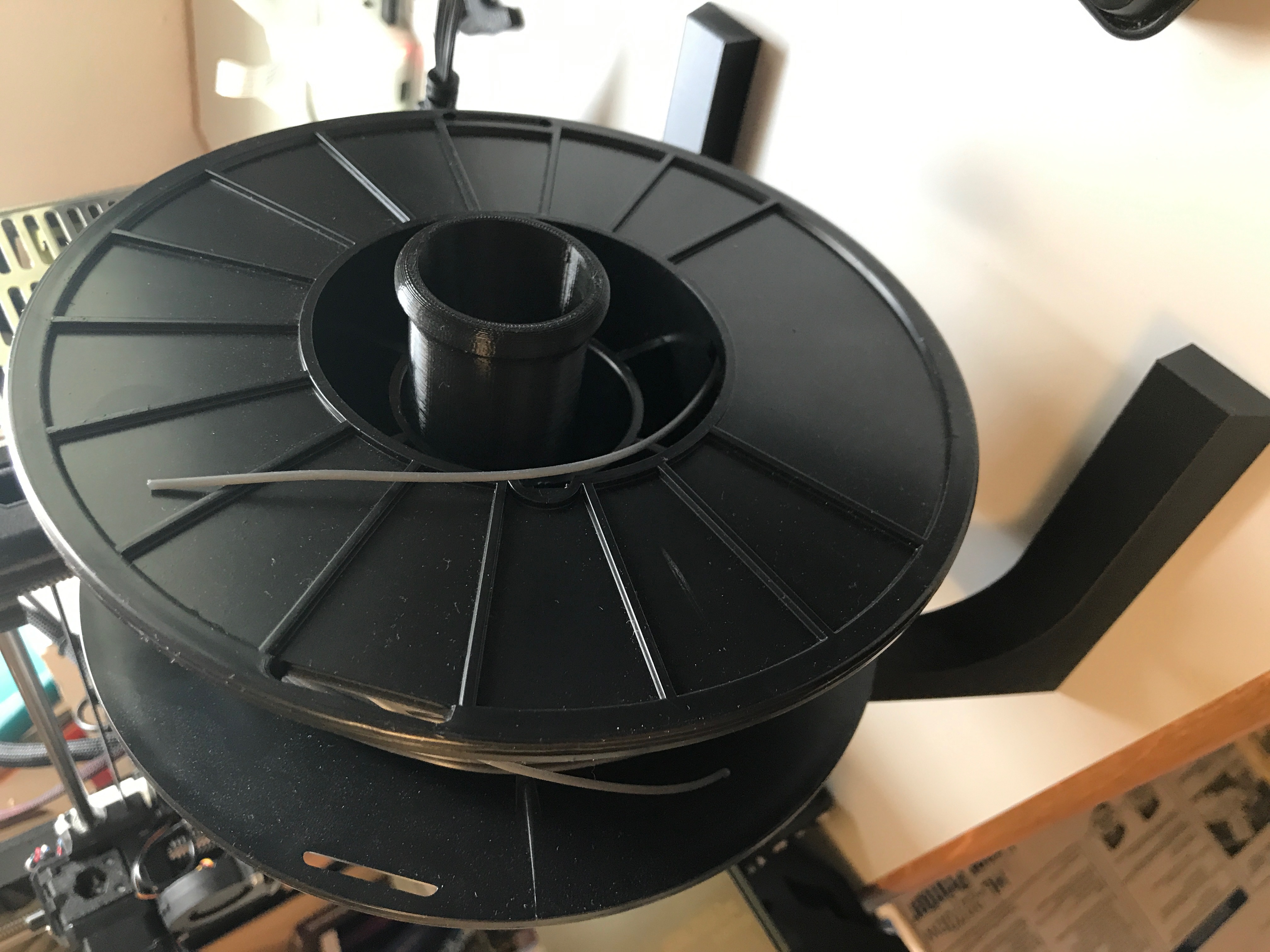 One Piece Spool Holder