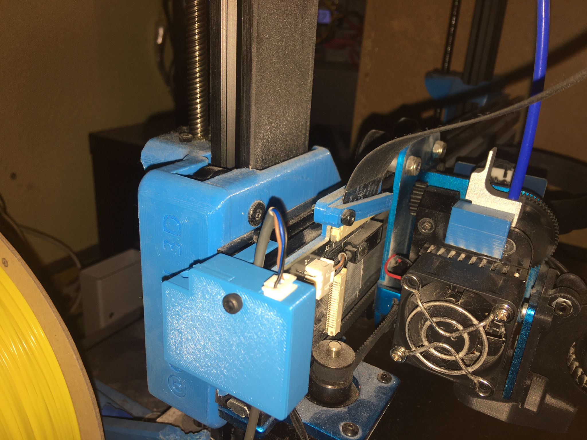 Filament sensor artillery sidewinder X1 rebuild