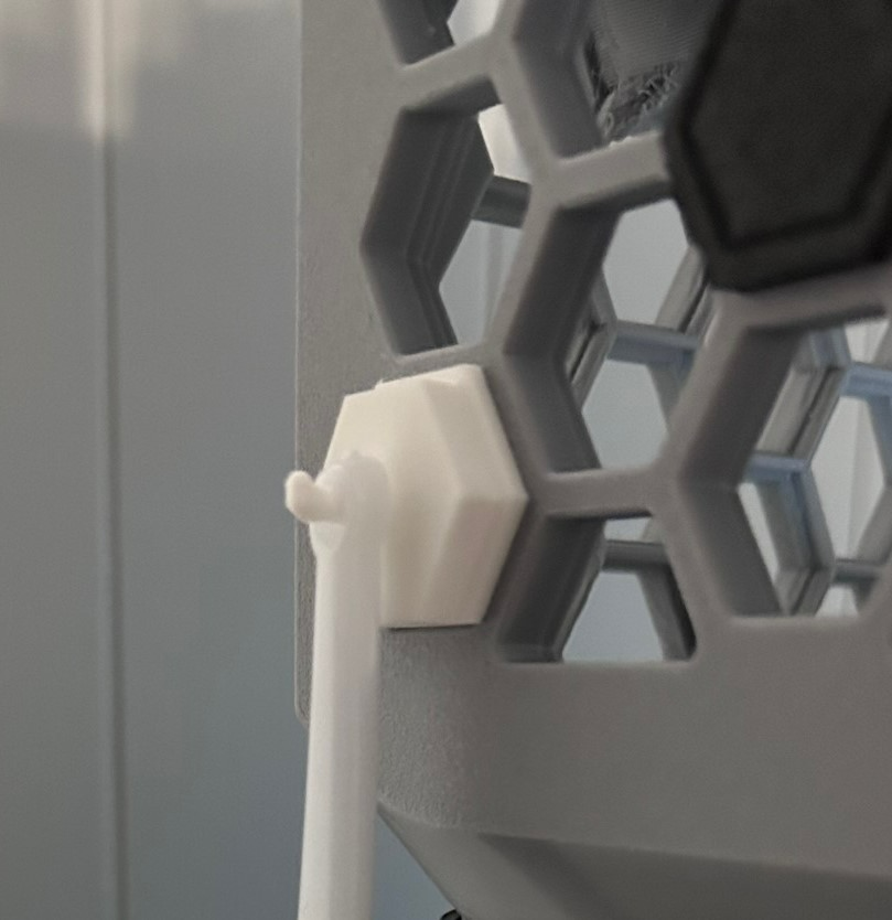 HSW Hex System nozzle cleaning brush hanger