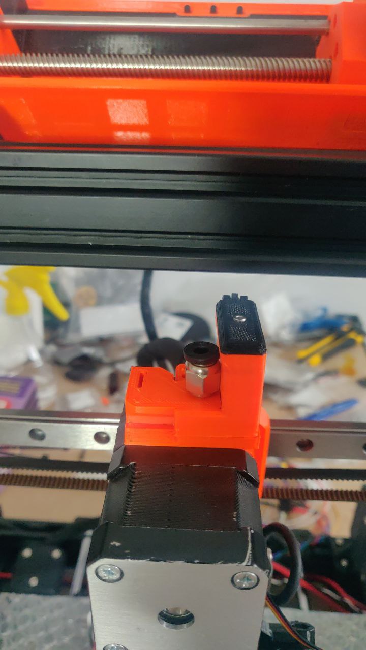 MMU3 extruder Chimney base for PC4-M6