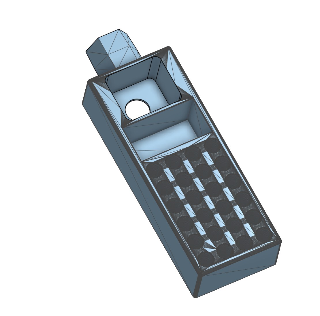 Square Electric Screwdriver + Bits holder for HSW