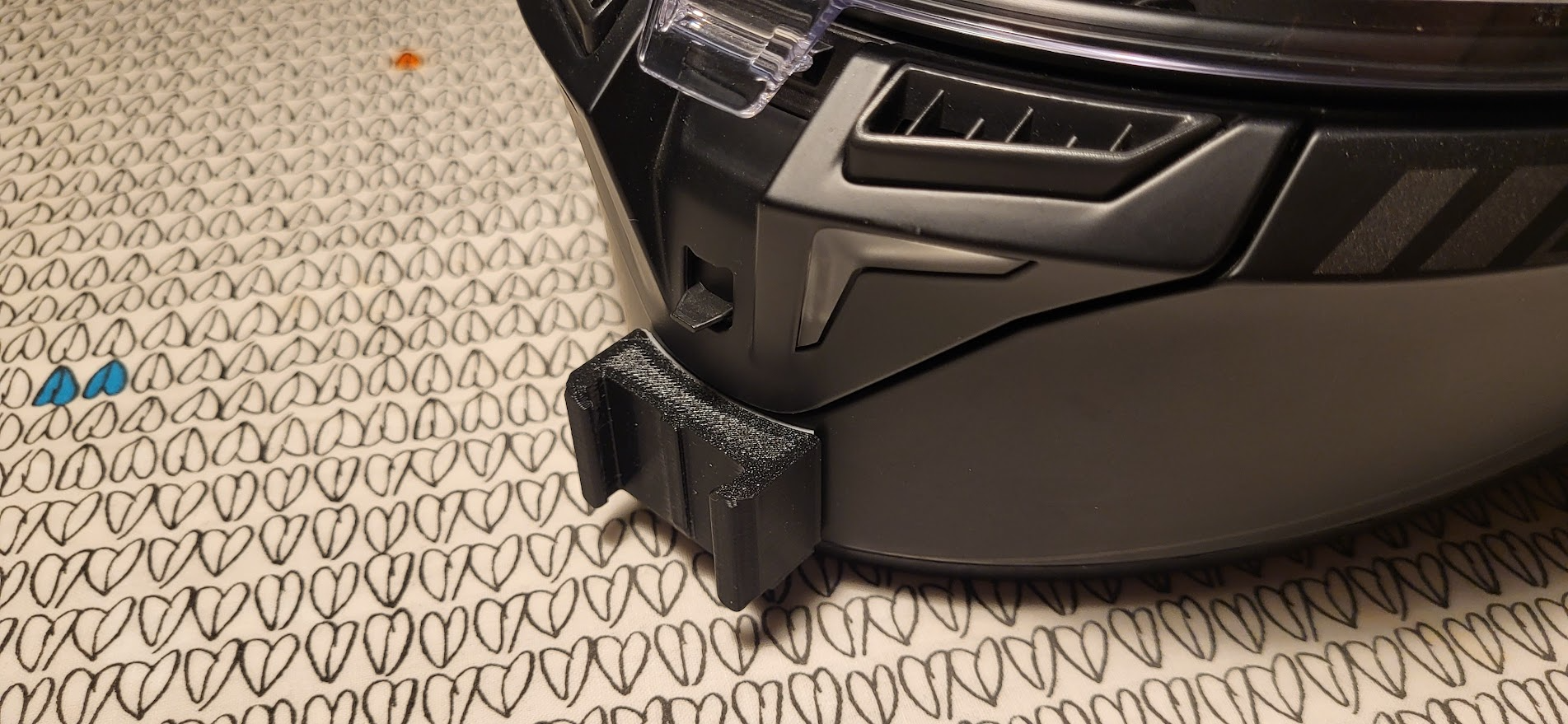 SHARK SKWAL I3 GO PRO chin mount