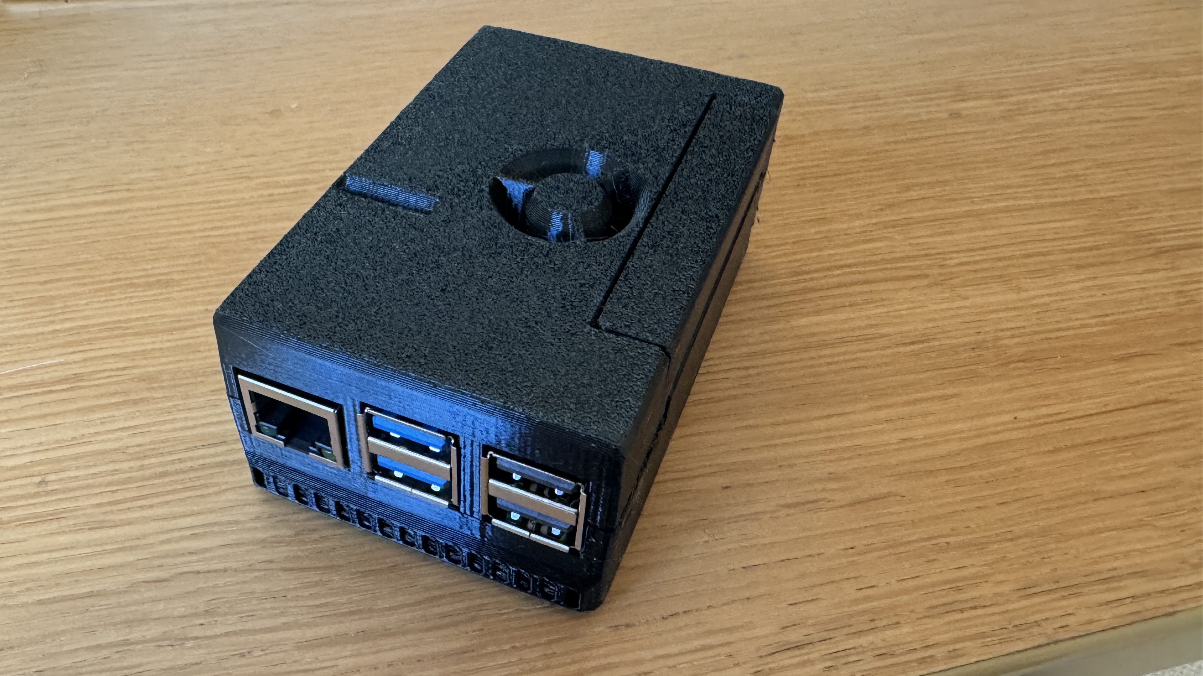 Raspberry Pi 5 Case for Pimoroni NVMe SSD Base
