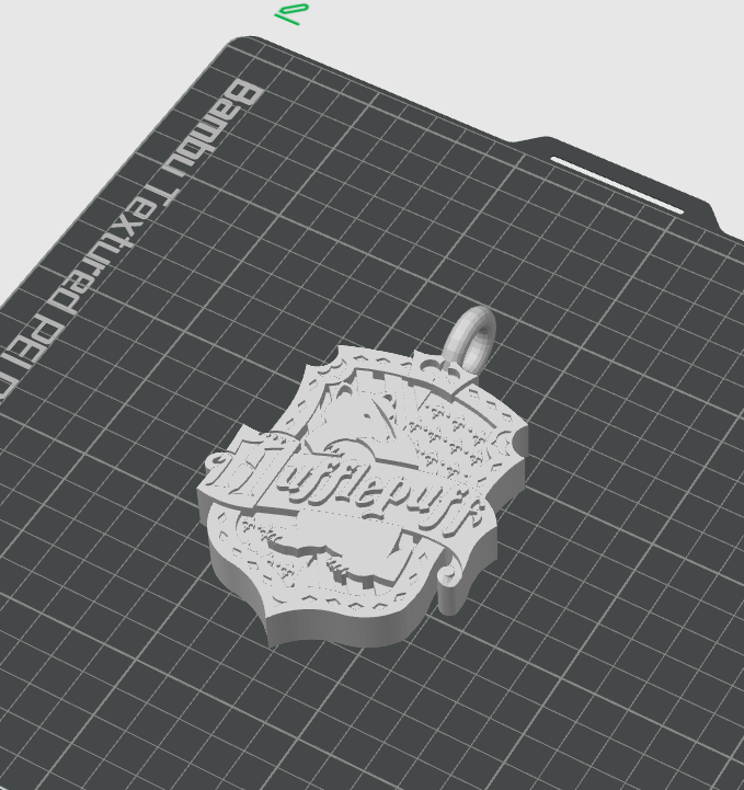Harry Potter Hufflepuff keychain