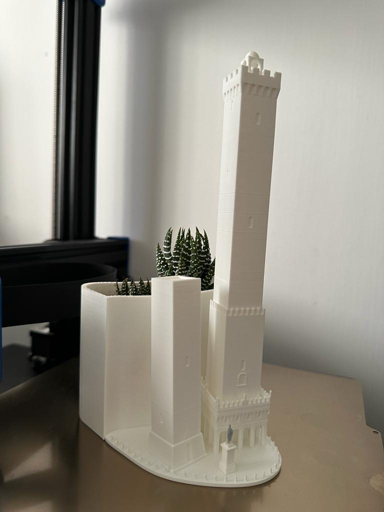 Bologna Two Towers Vase