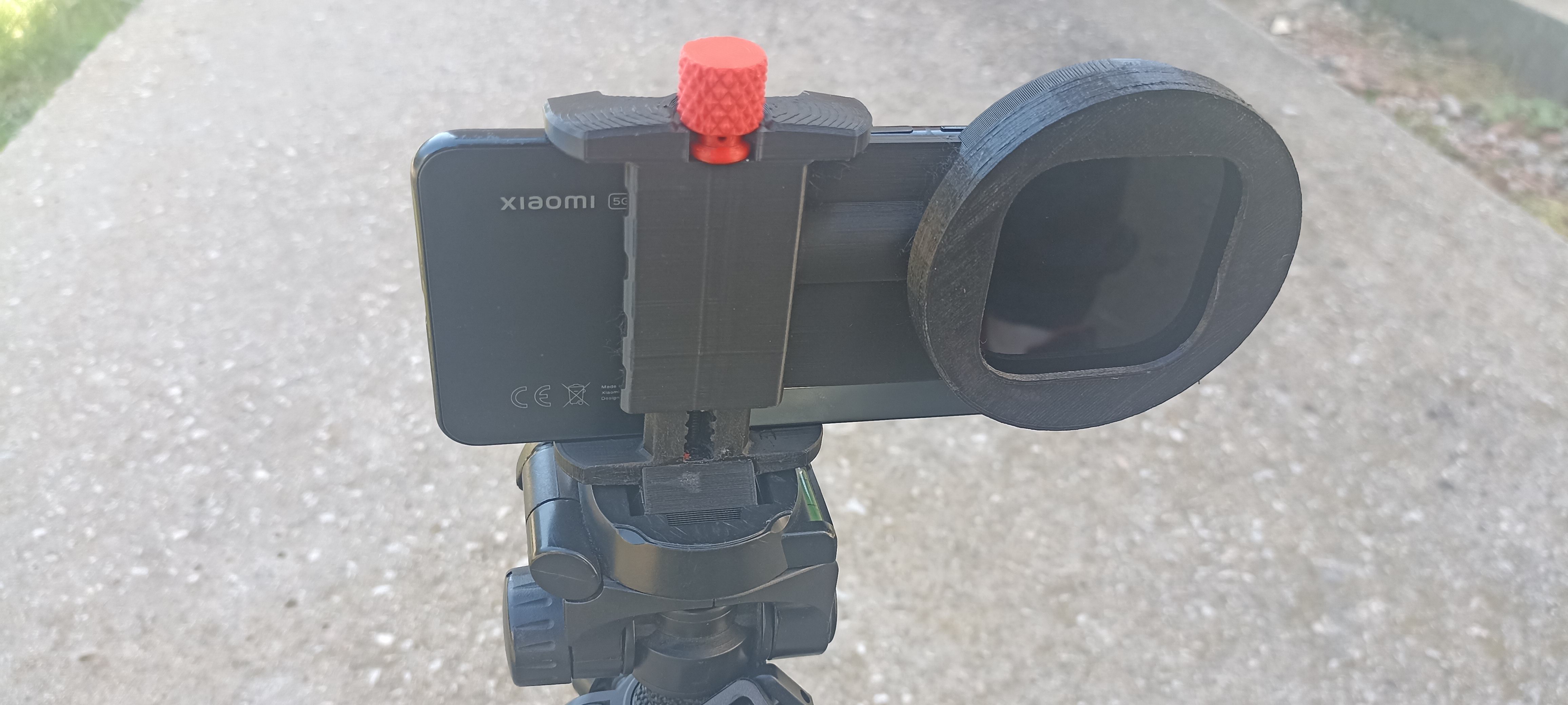 Phone tripod holder filter, stativ.