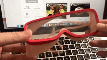 Flexible Goggles Optimised for 3DP [Print on Transparent Film Challenge] 7-size Covid-19