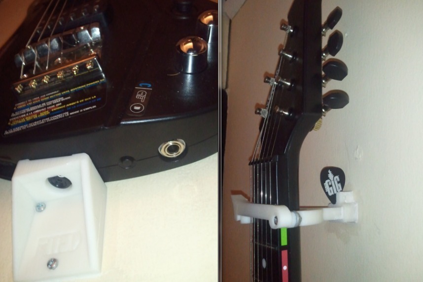 Power Gig Guitar Xbox 360/PS3 wall mount