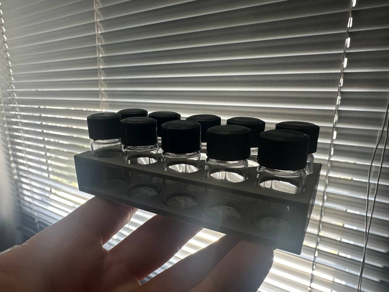 Tube Display Rack for 3ml Vial
