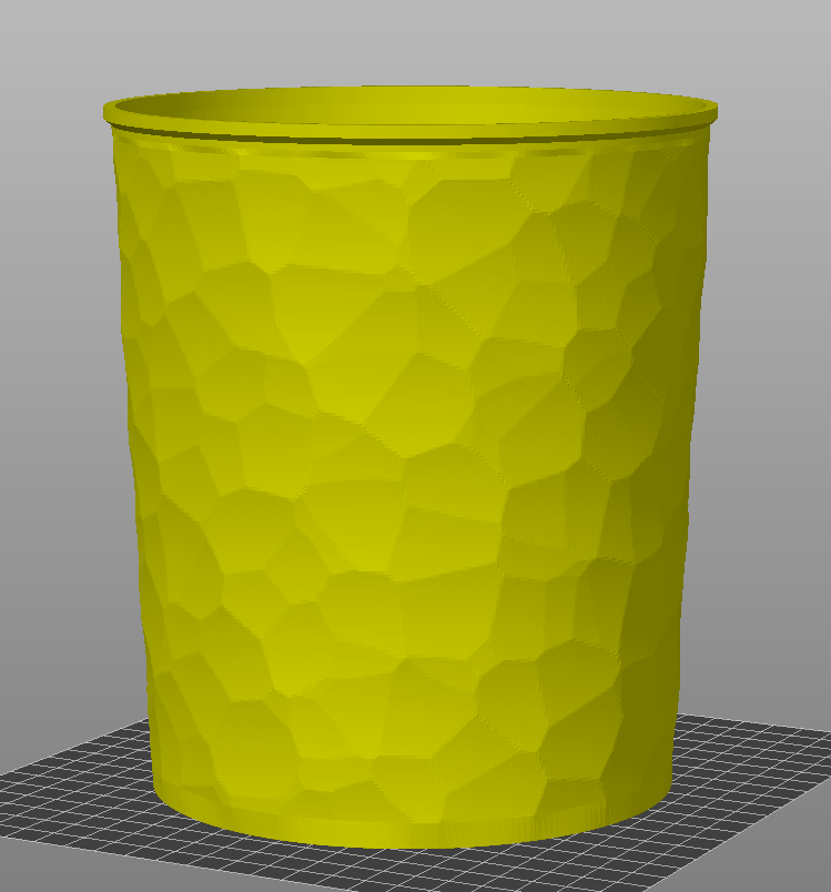 Voronoi surface trash can 沃洛诺伊表面垃圾桶