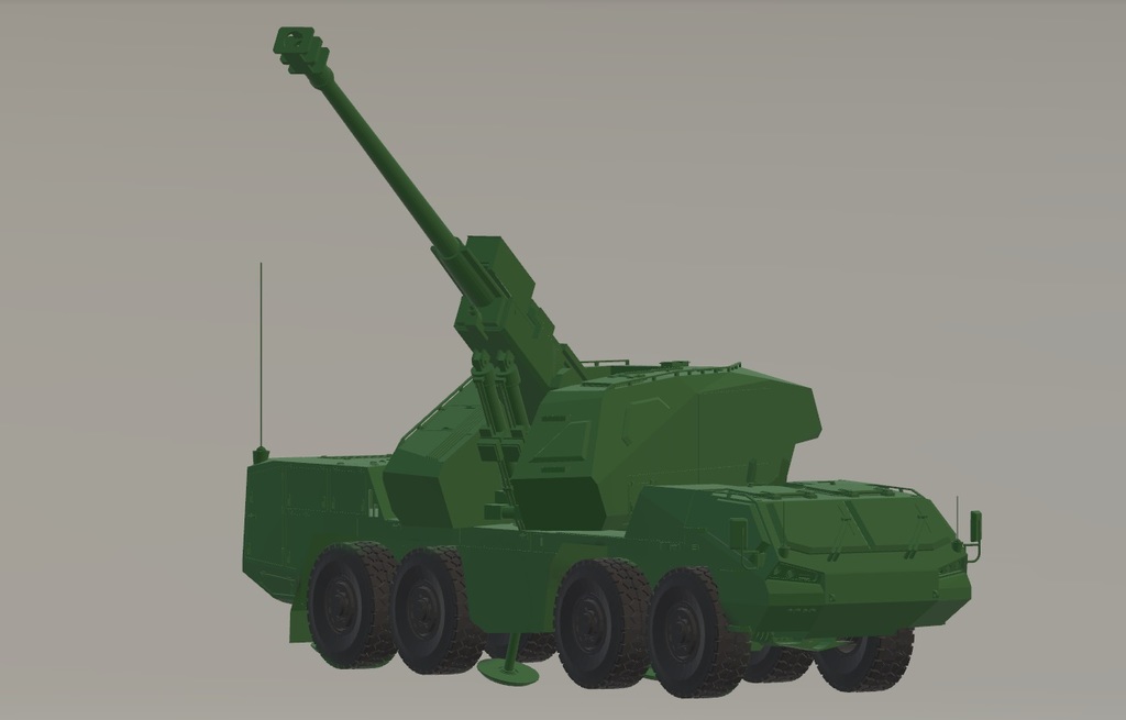 Dita 155mm  self-propelled gun-howitzer