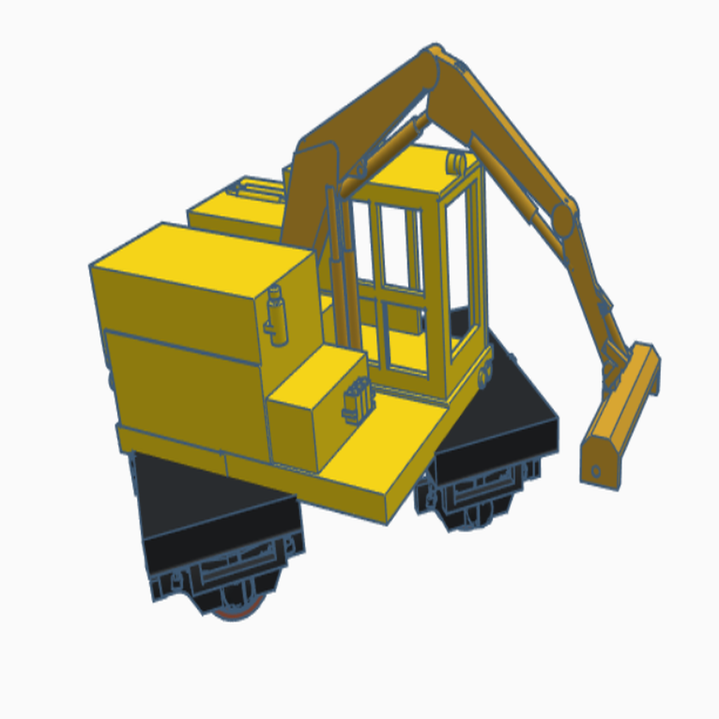 SVP-74 grass cutter (1:120) TT train