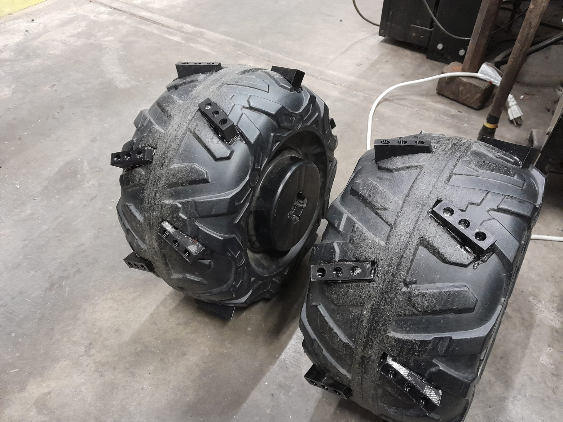 power wheels tpu tread blocks