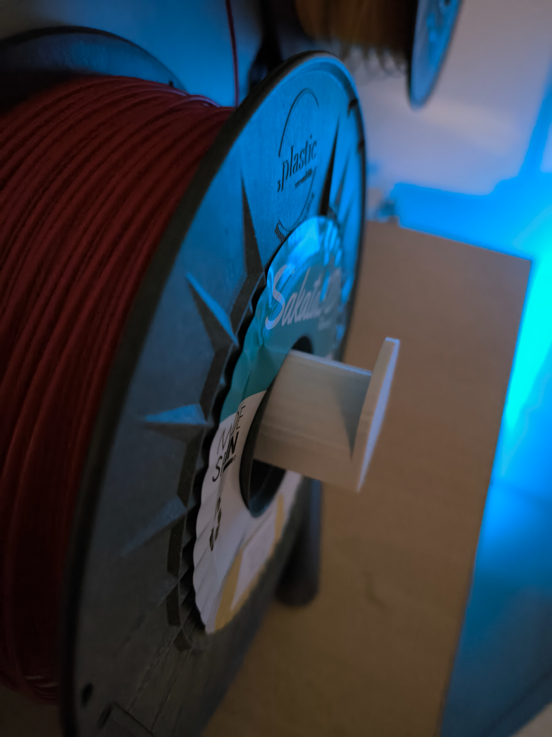Universal spool holder for Bambulab AMS Lite