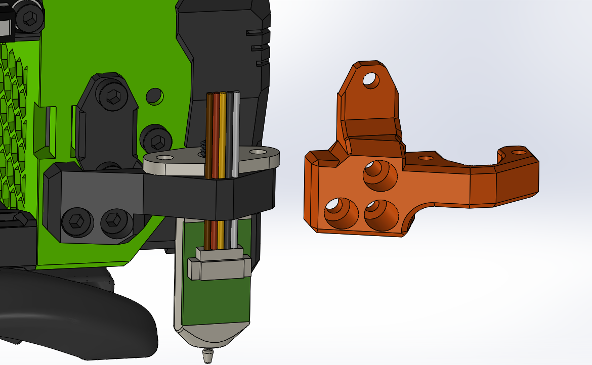 EVA 3 Bltouch mount 4point