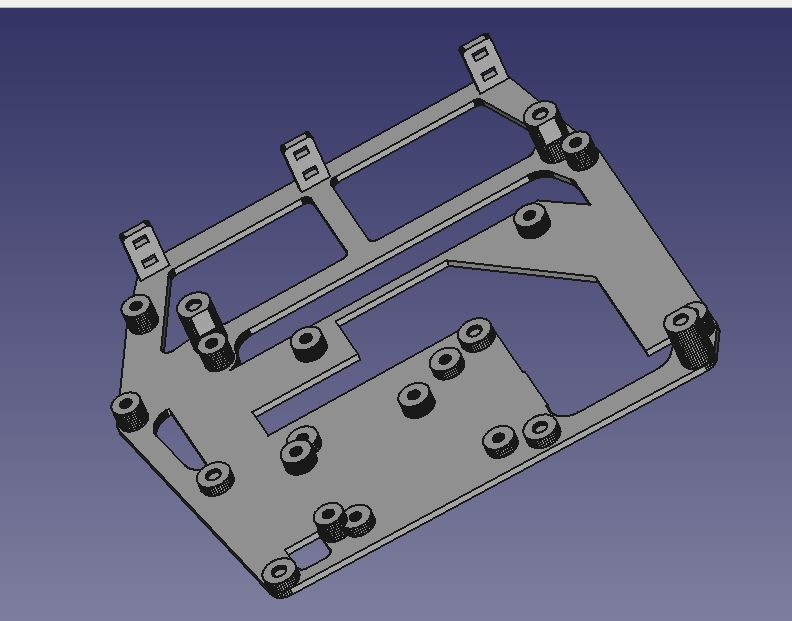 Ugly but functional adapter plate for sk3 mini 3e v3