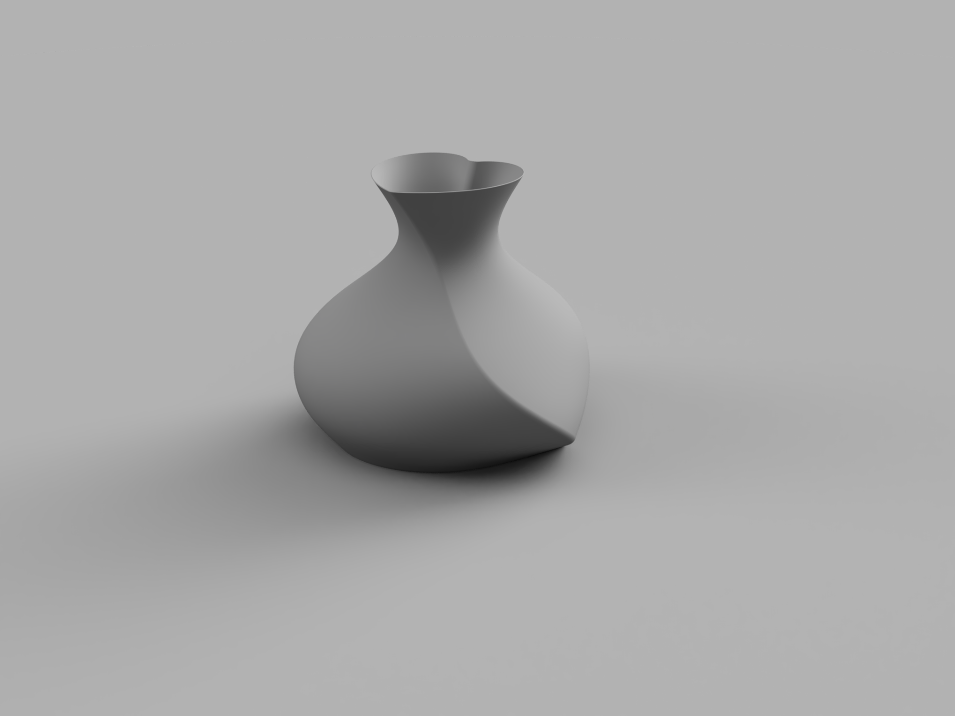 VASE HEARTSHAPED