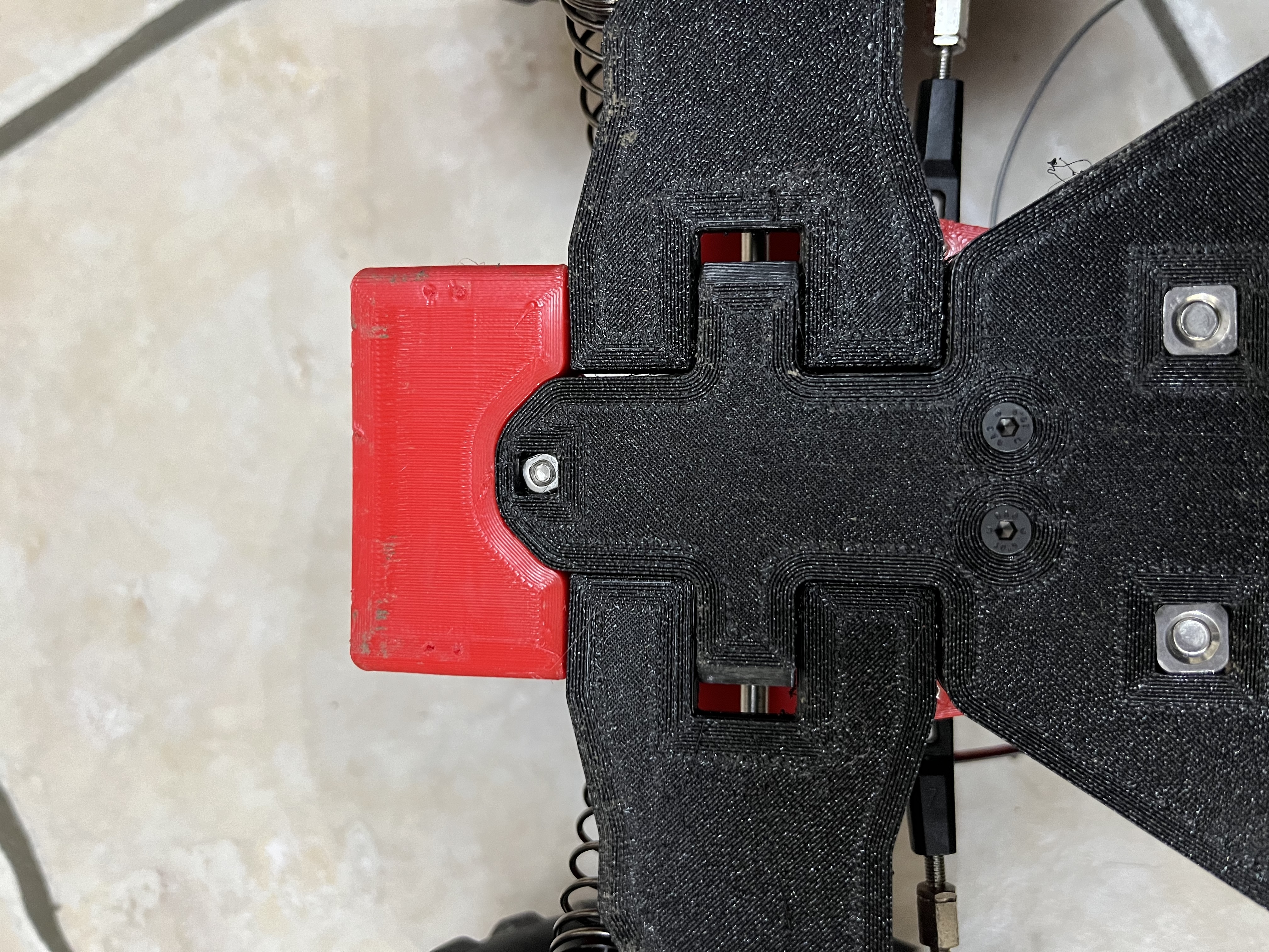 RUDE Braces for Modified Chassis for 250mm Bed