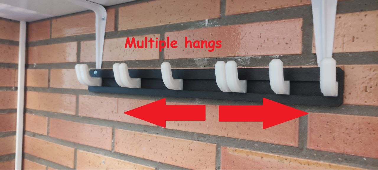 Multiple Hangs anda Modular coat rack