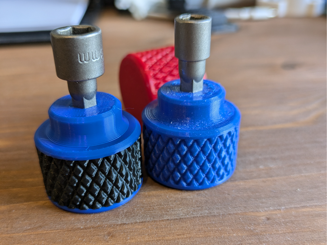 Knurled Bit handle/Nozzle wrench