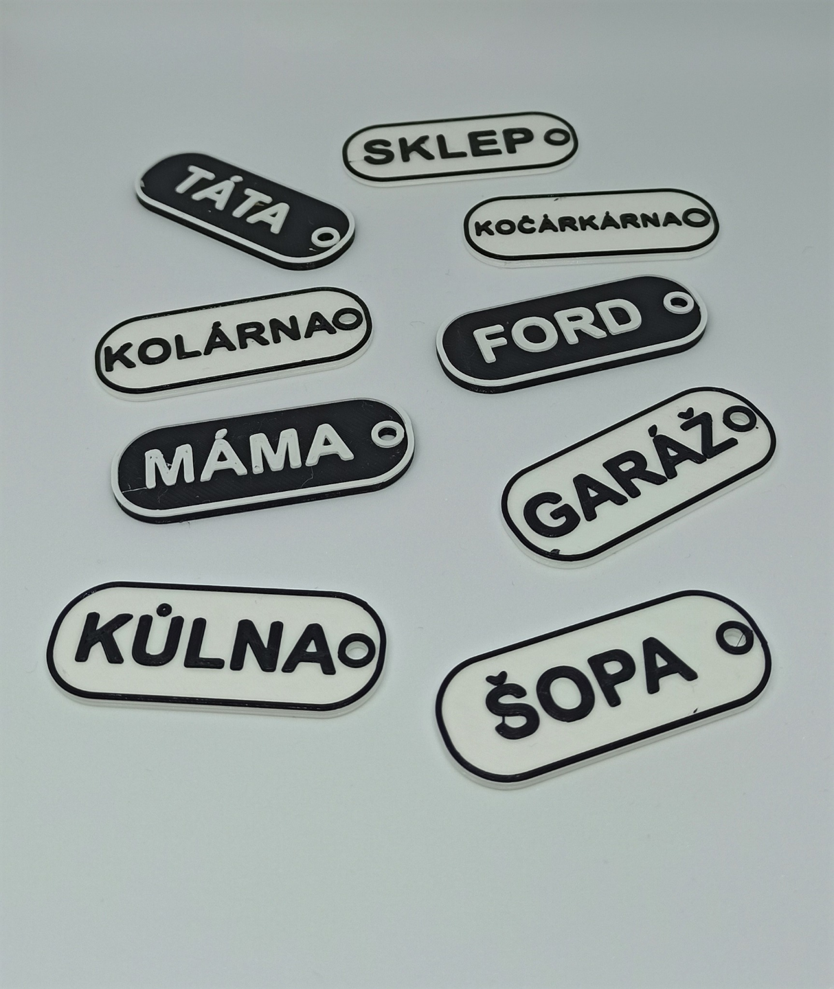 Visačka na klíče - Šopa