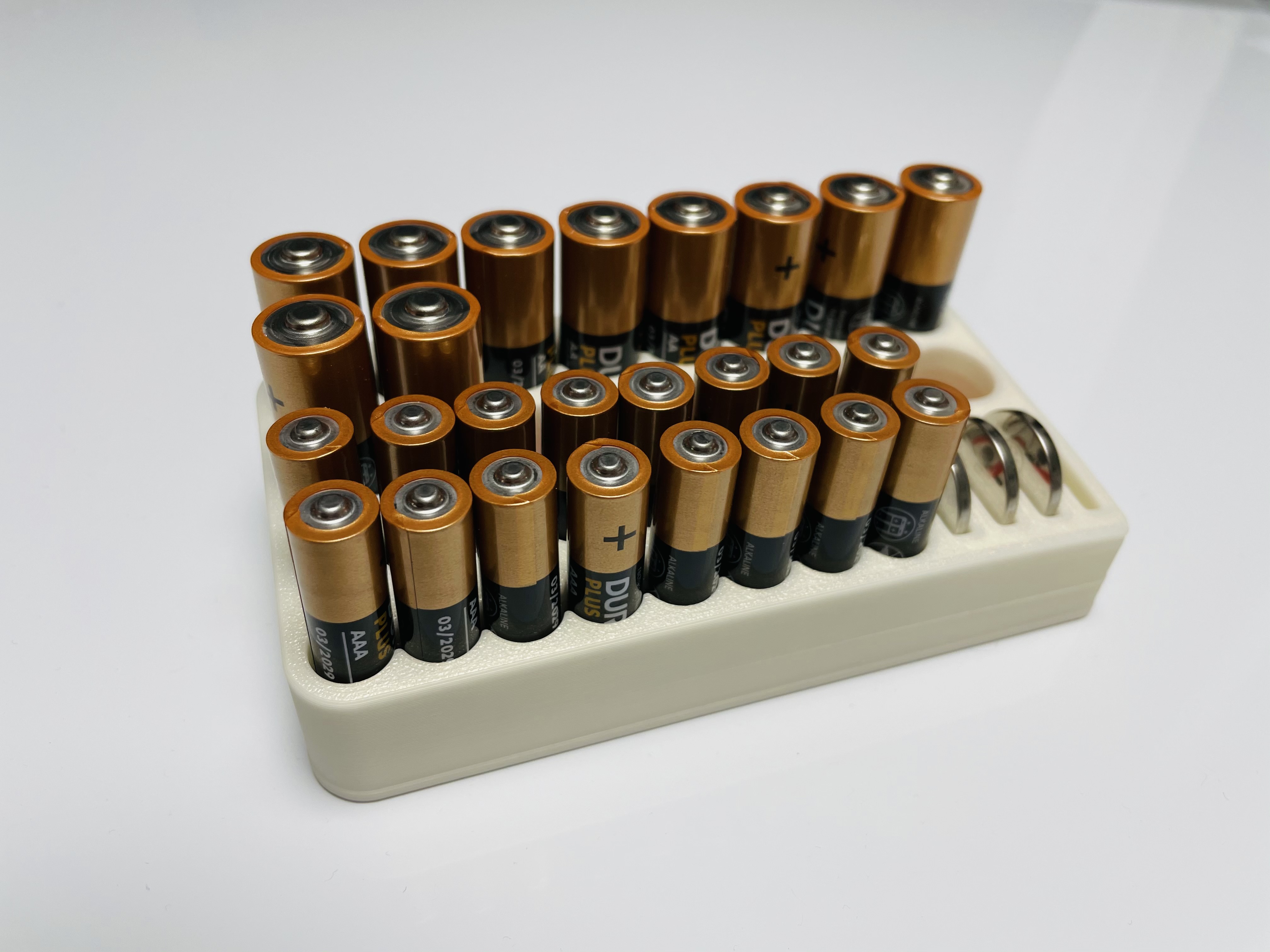 Battery Tray (16x AA, 16x AAA, 4x CR2032)