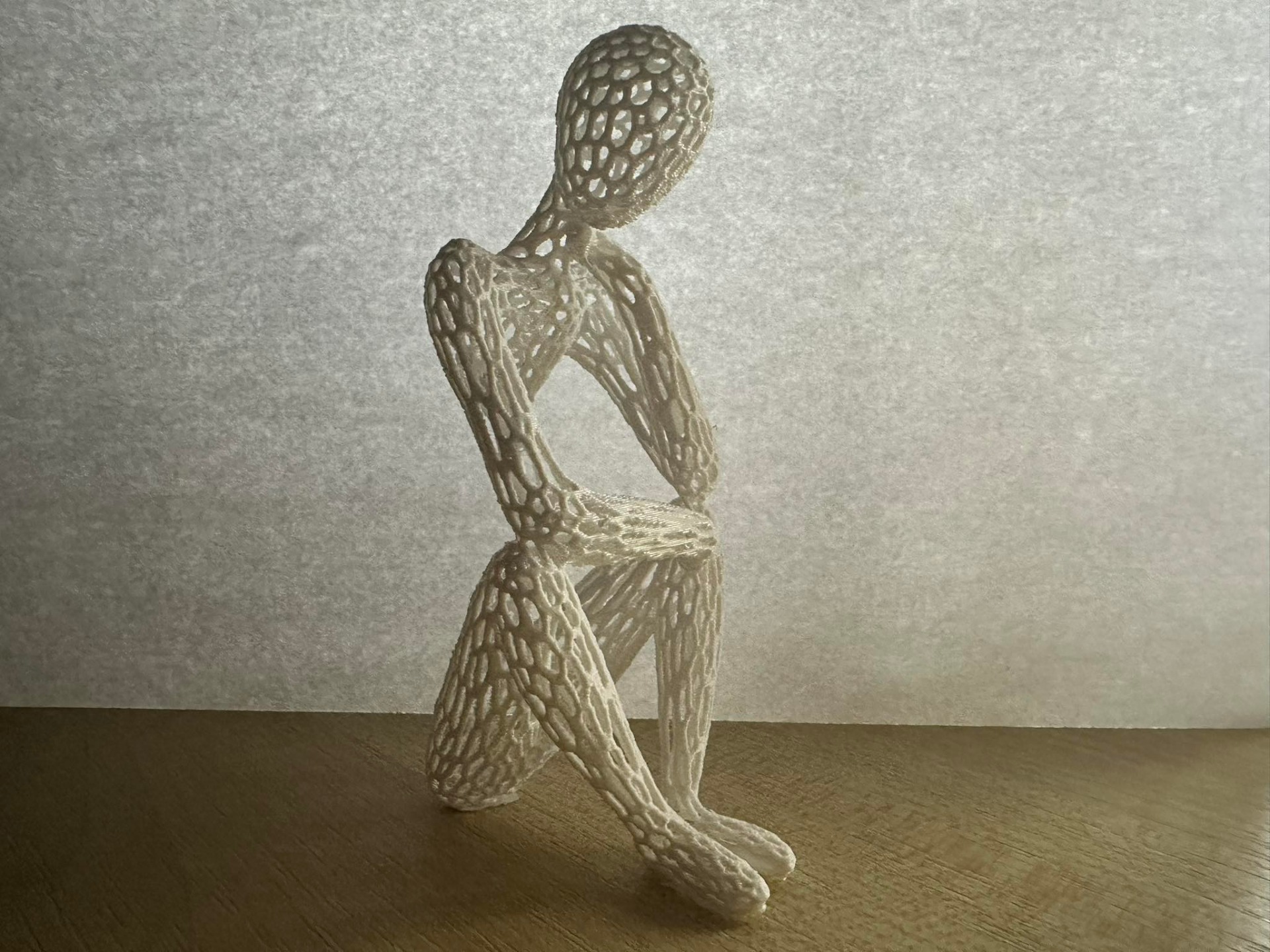 Voronoi Ethereal Suspension - Sculpture (Celestial Resonance)