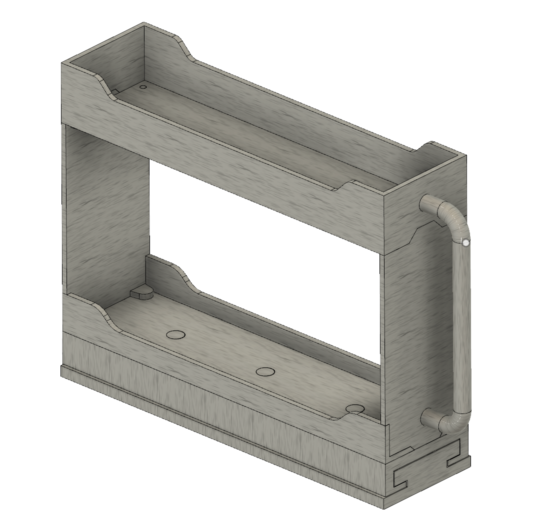 SPICE RACK (W/ SLIDER MECHANISM)