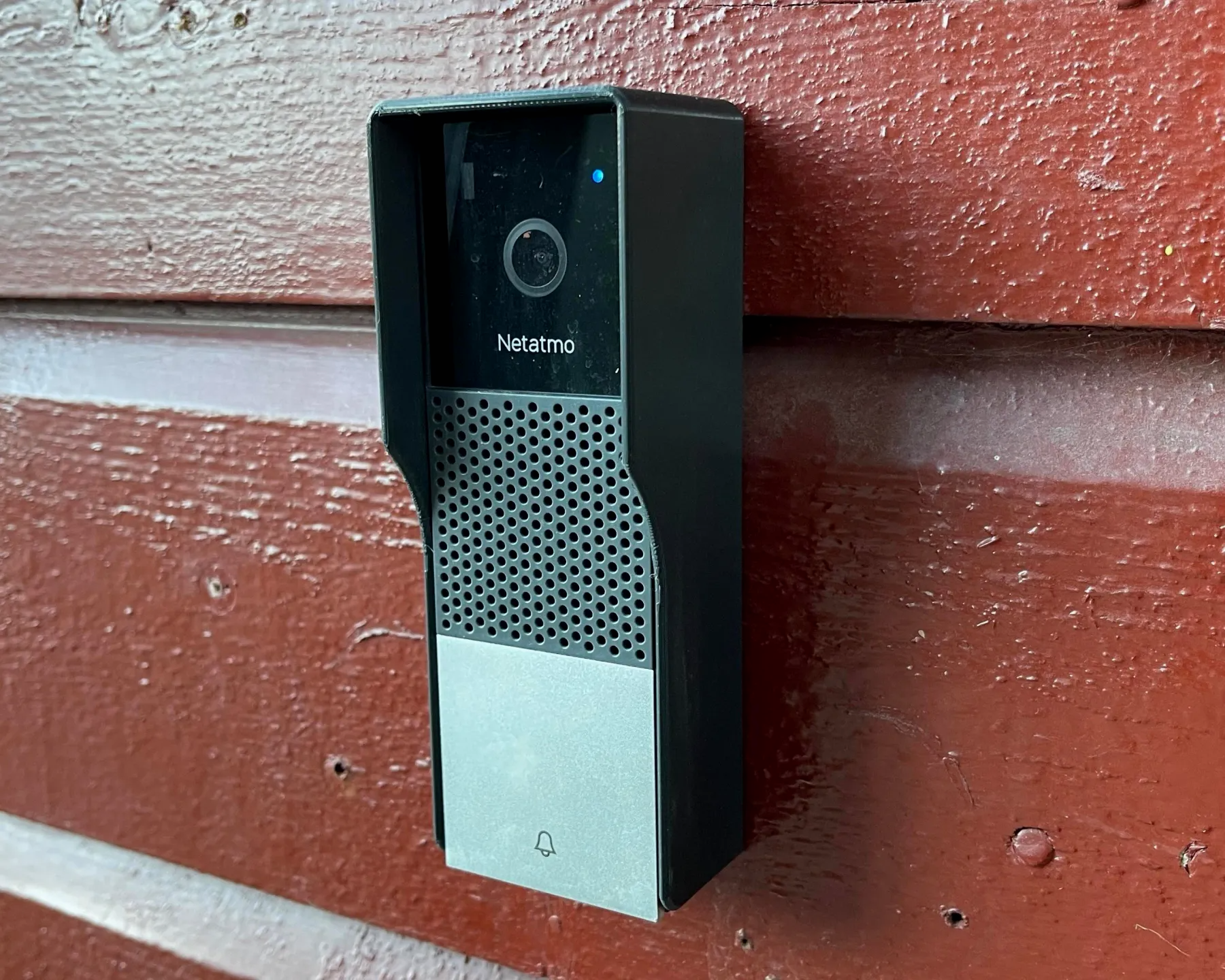 Netatmo smart doorbell slide on weather housing