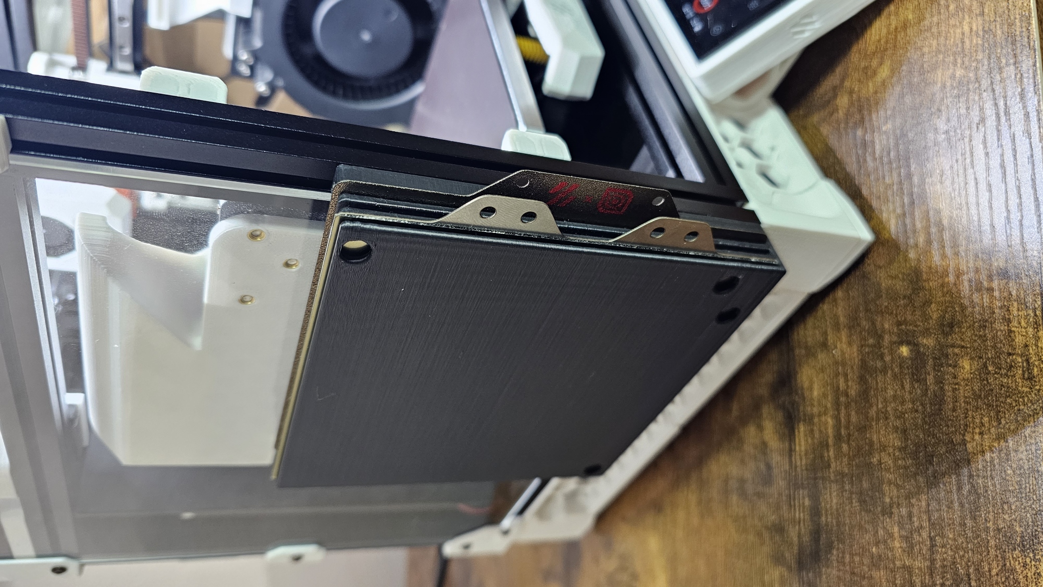 Voron 0 Side Mounted Plate Holder