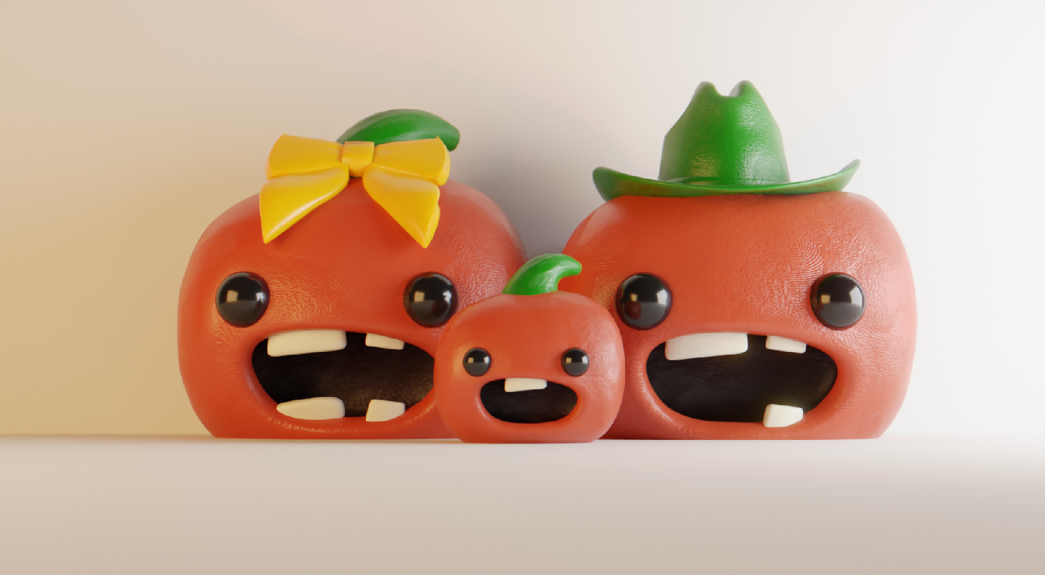 Cute Tomato family - FULL SET