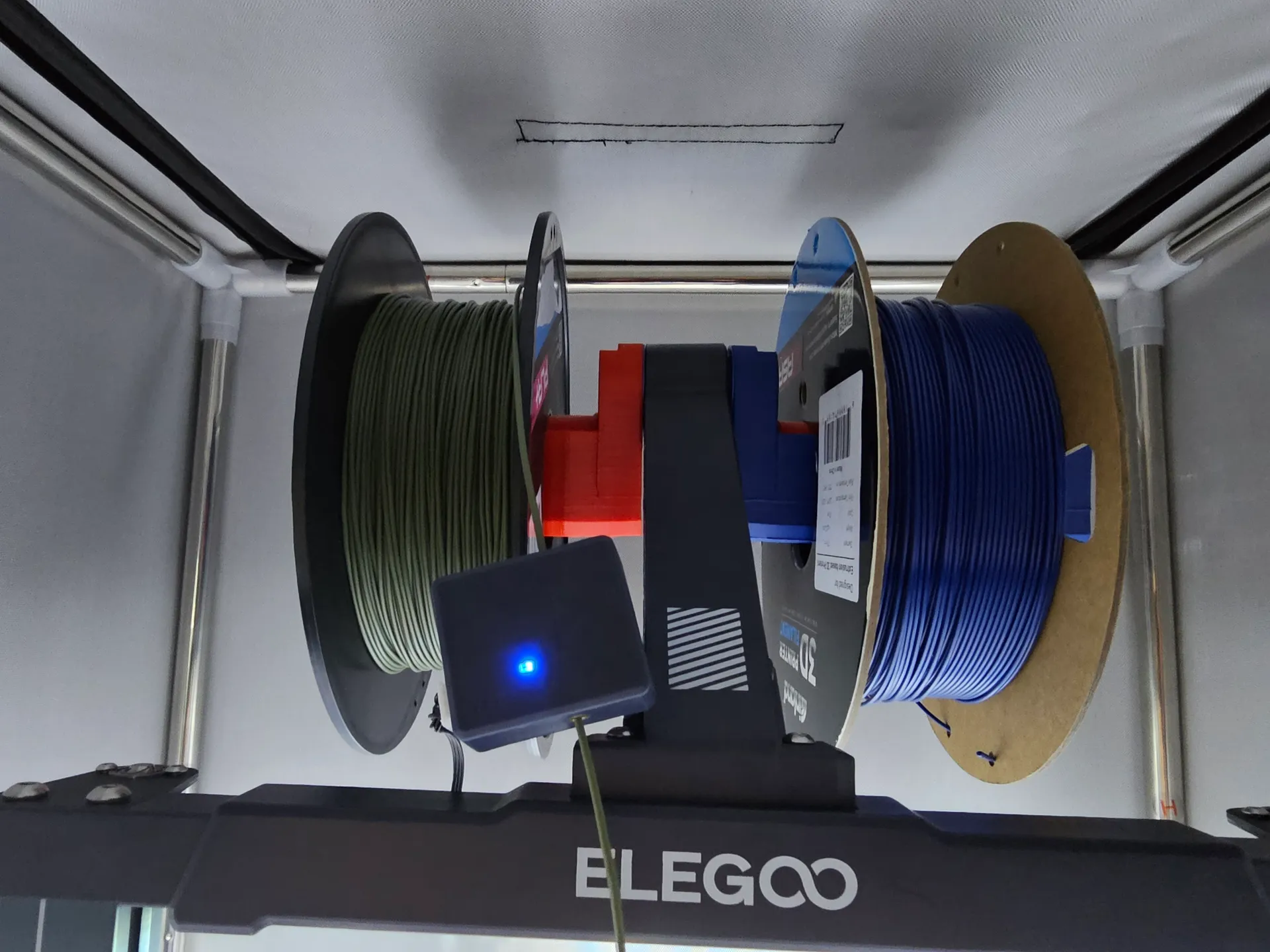 Elegoo Neptune 3/4 Pro/Plus/Max Ball Bearing Spool Holder (M6 bolt remix)