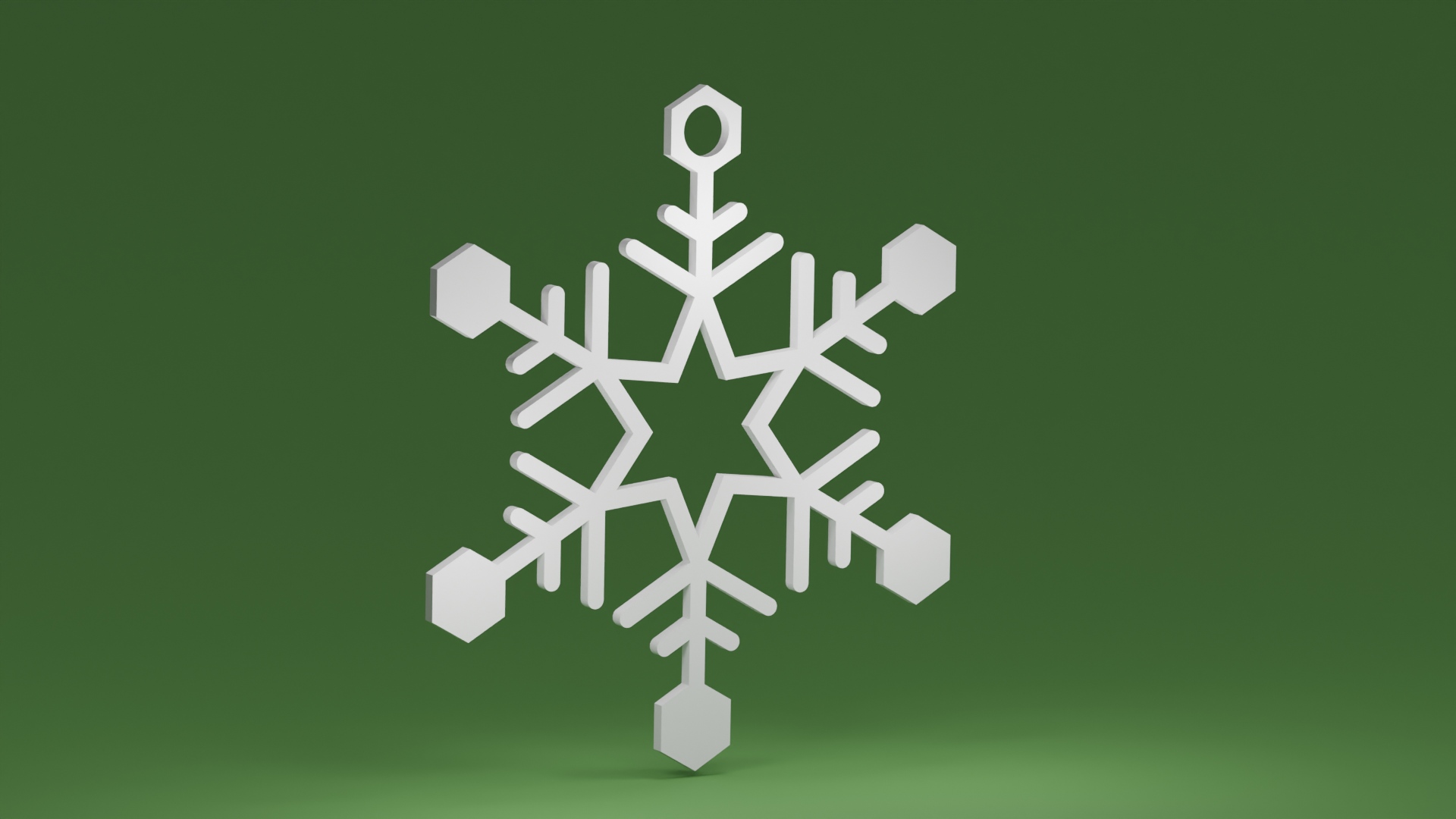 Snowflake 04 (Christmas tree ornament)