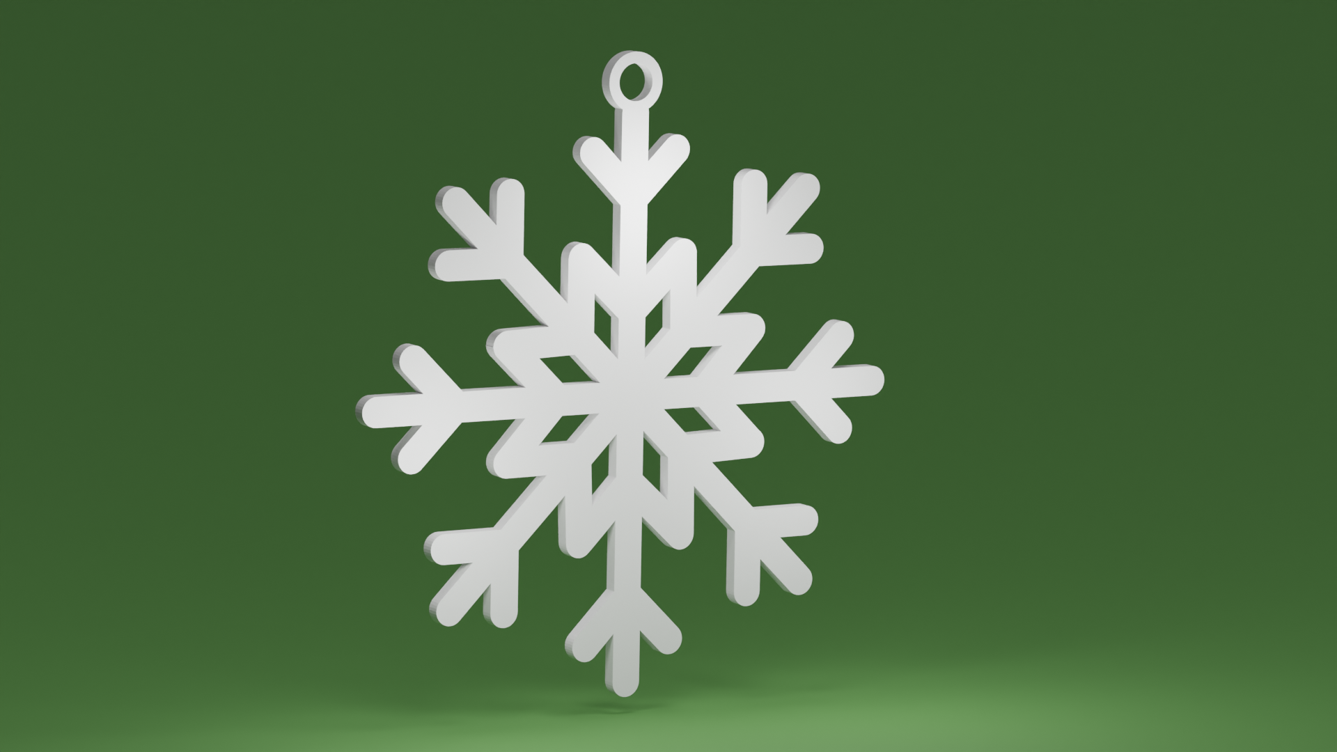 Snowflake 01 (Christmas tree ornament)