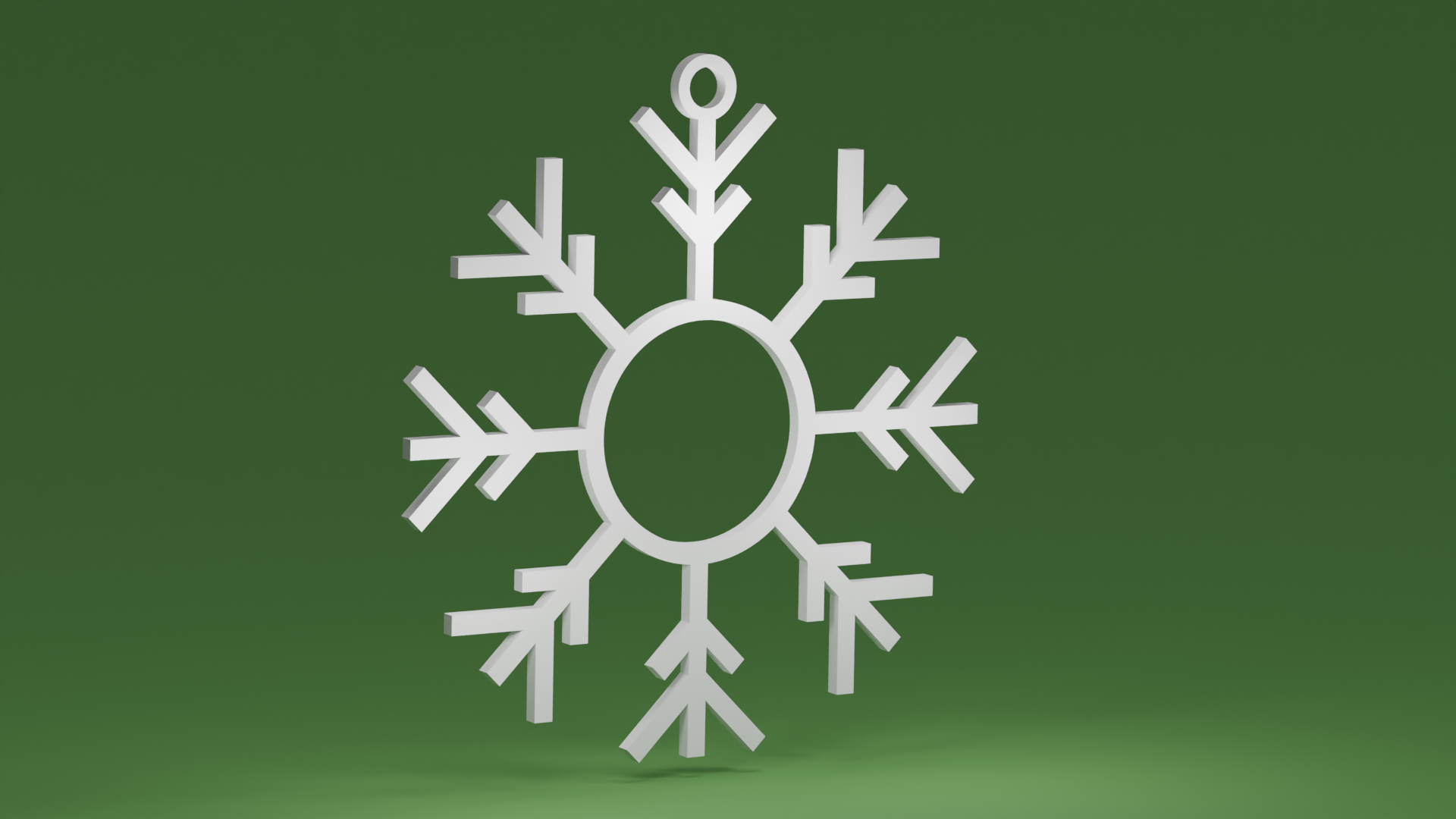 Snowflake 03 (Christmas tree ornament)