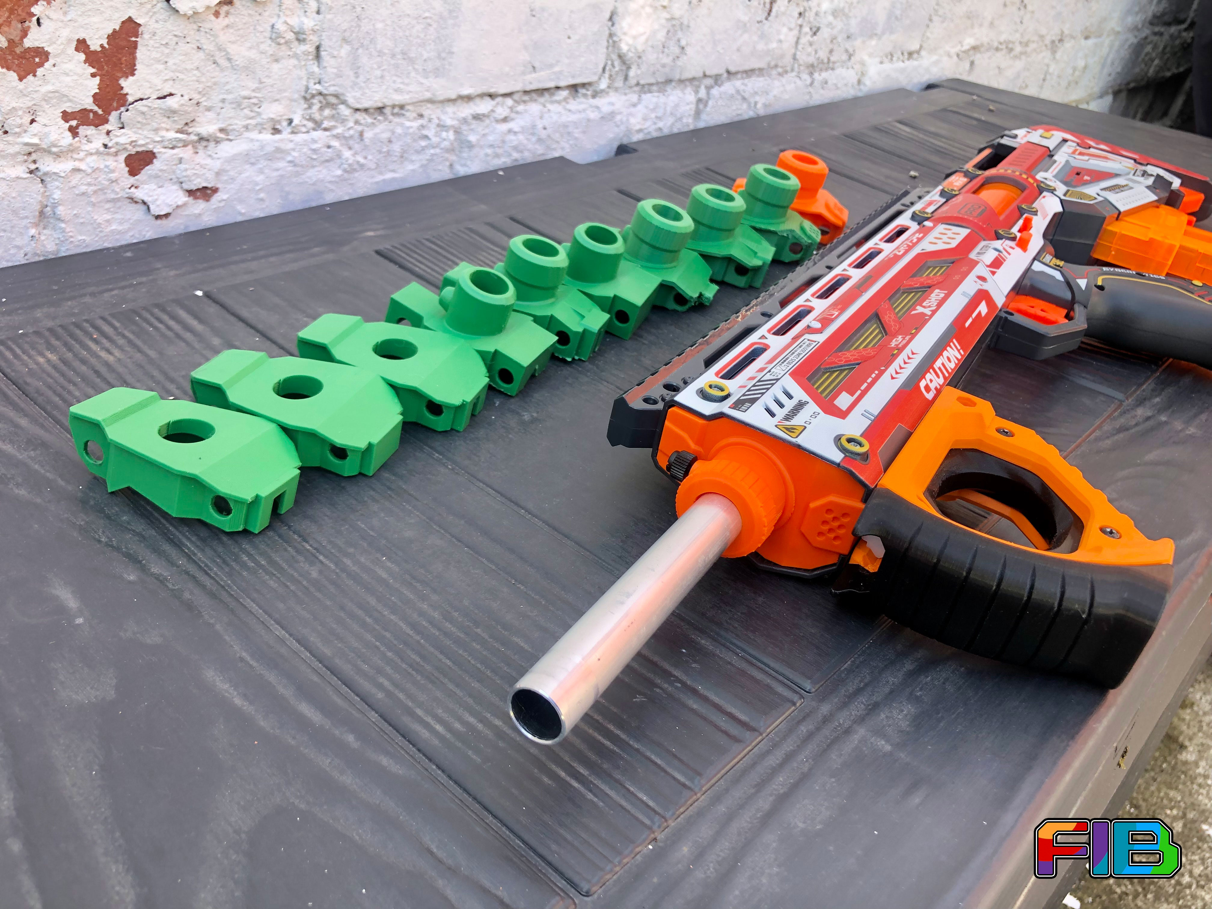 X-Shot Longshot Extended Barrel Front End