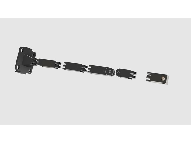 Ender-3 X-Axis Full Modular Camera-Mount for many Cams, Mounts included!