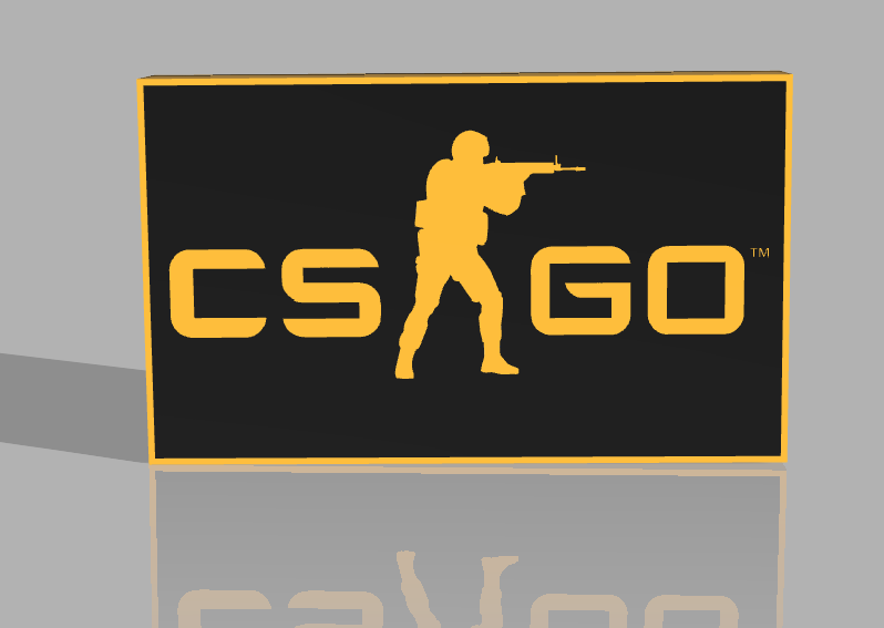 CS GO Led Lamp